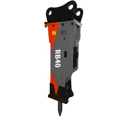 China Construction work lady rock breaker top type sb151 hydraulic hammer rock breaker for excavator for sale