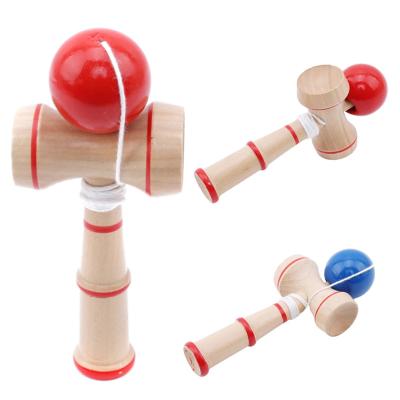 China Best Effort Children's Toy Bamboo Safety Toy Wooden Toys Classic Wooden Balleducation Kendama Sword Toy Wholesale for sale