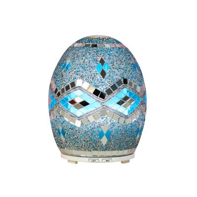 China 5-20 Square Meters Ultrasonic Aroma Diffuser Glass Mosaic Diffuser Aromacare Essential Oils Home Appliances for sale