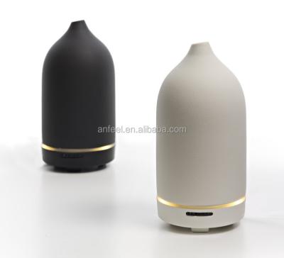 China Hotel New Arrival Unique Exquisite Ceramic Packing Case Ultrasonic Electric Essential Oil Diffuser for sale