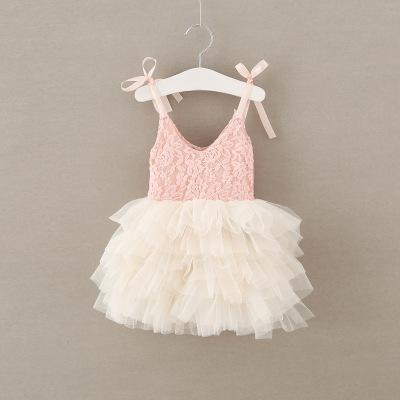 China Breathable 2021 Hot Ins Style New Summer Baby Clothes Kids Girls Clothing Tutu Dress Girls' dresses for sale