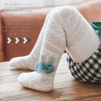 China QUICK DRY 2021 New Spring Summer Baby Pantyhose Mesh Thin Newborn Leggings Mosquito Pants for sale