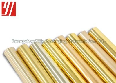 China Decorative 1 Inch Core 12 Micron Golden Hot Stamping Foil for sale