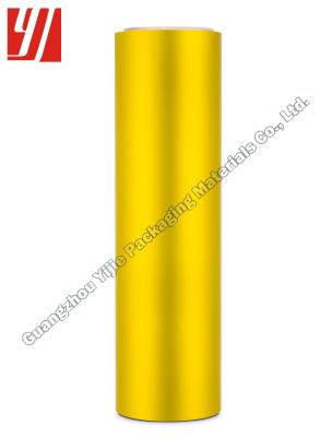 China Eco Friendly Yellow 30 MIC Soft Touch Matte Laminating Film for sale