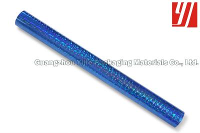 China Holographic Blue Glass SGS Length 120m Laser Foil Roll for sale