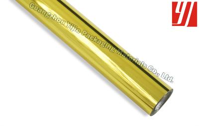 China Plastic Width 0.64m Light Gold Foil For Billboards for sale