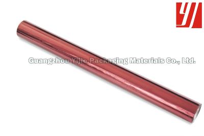 China OEM 12 Micron Red Hot Stamping Foil For Magazines for sale