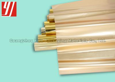 China 12μ Gold Hot Stamping Foil For Plastic PVC Papers ABS for sale