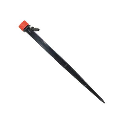 China 4 Mm Transmitter Plastic Adjustable Hydroponic Connector Drip Straight Spike for sale