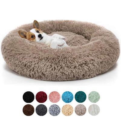 China Joyfamily Winter Warming Soft Plush Around The Cat's Nest Multicolor Pet Bed Dog Bed Sofa for sale