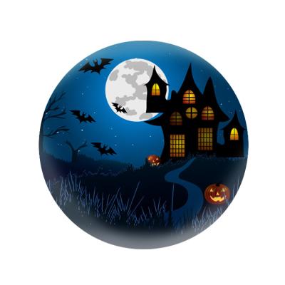 China Viable Hosen Group Halloween Decoration Dinner Dishes Logo Dinnerware Restaurant Plates Custom Made 10 Inch Flat Plates for sale