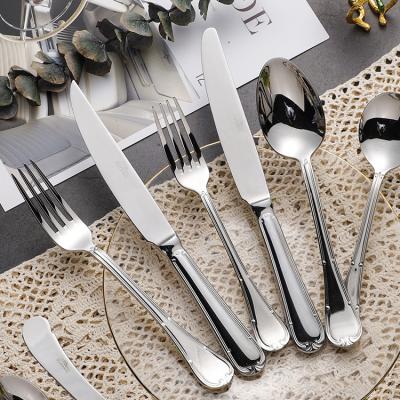 China Sustainable Spoon Fork Set Cutlery Kitchen Utensil Set Service For 4 , Dinnerware Cutlery Flatware Set For Home And Restaurant for sale