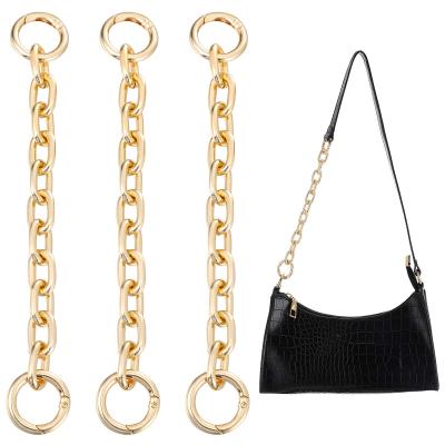 China Eco-friendly Gold Bag Charm Supplement Chain Purse Shoulder Bag Strap For Body Purse Bag Shoulder Strap for sale