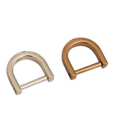 China High Quality Metal D Ring Buckle Alloy Buckles Clasp Luggage Handbag Hardware Accessories for sale