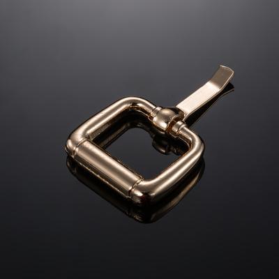 China Metal Stain Plating Process Pin Buckle Hardware Accessories Manufacturers Supply Luggage 5 Point Through Lock for sale