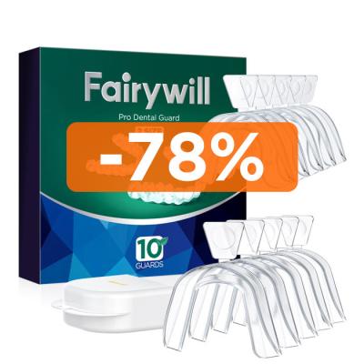 China Fairywill FW 446 Professional Dental Food Grade Mouth Trays Teeth Whitening Bleaching Thermo Gum Shield Guard Grinding Te koop