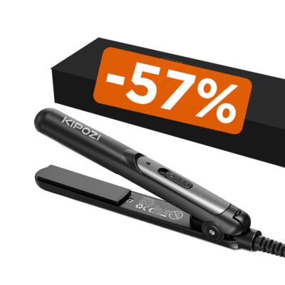 中国 KIPOZI KP 164 Black EU Plug Baby liss Daison Dy Son Hair Straightener Straightener Flat Curling Iron Hair Straightener 販売のため