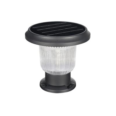 China IP65 Waterproof Outdoor LED Solar Powered Garden Fence Lamp High Lumen Gate Post Pillar Light for sale