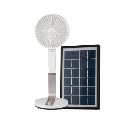 China Multi Functional Car China Factory Mini Electric Fan Rechargeable Solar Fan Solar Power Station for sale