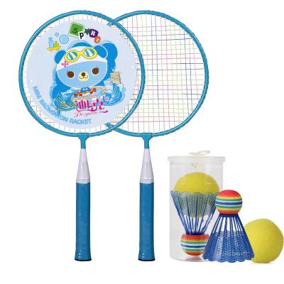 China Eastic & Durable DECOQ Mini Badminton Racket OEM Kids Badminton Racket For Kids for sale