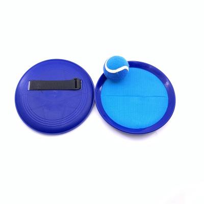 China Trianing Kids Outdoor Play Toy Paddle Ball Catch Plastic Throw and Catch Ball Set for sale