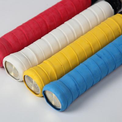 China Breathable first class custom cushion low moq quality badminton grip sticky overgrip for sale