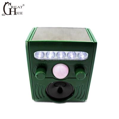 China GH-191B Best Selling Disposable Sonic Solar Products Pest Control Cat and Dog Reflector for sale