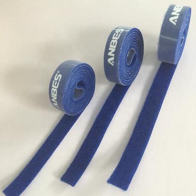 China High Quality Super Sticky Double Side Colorful Nylon Tape Viable Back To Hook And Loop Back Tape for sale