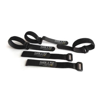 China Sustainable High Quality Hook And Loop Strap With Plastic Buckle for sale