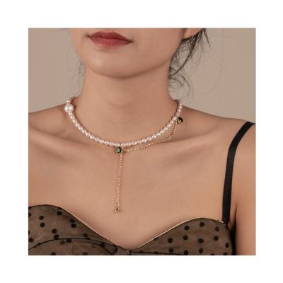 China CLASSIC Hot Sale Jewelry Baroque Pearl Necklace For Woman for sale