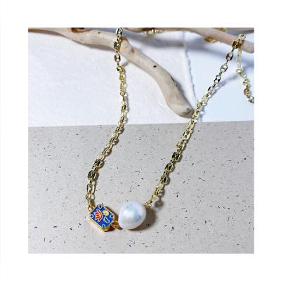 China Best selling products CLASSIC us natural chinoiserie pearl necklace for woman for sale