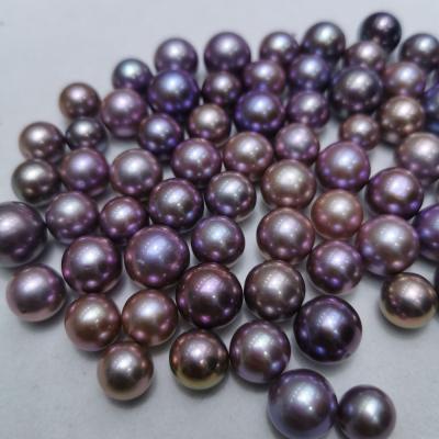 China Factory Price Jewelry Making 9-10mm Purple Edison Pearl Charms For Jewelry Making for sale