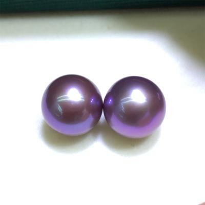 China Factory Price Jewelry Making 10-11mm Purple Edison Pearl Beads For Jewelry Making for sale