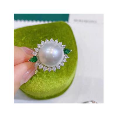 China CLASSIC Jewelry Rings from S925 Sterling Silver Single Pearl Female for sale