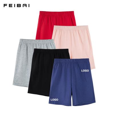 China FEIBAI Manufacturer ODM OEM Custom 100% Cotton Boys Anti-pilling Shorts for sale