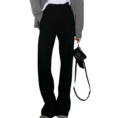 China Korean Style Autumn And Winter High Waist Loose Wide-leg Cotton Viable Casual Pants for sale