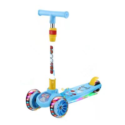 China New Design Kids Baby Scooter Foldable Kids Toy Height Handlebar Scooter Kids Adjustable Wholesale Adjustable Child Scooter for sale