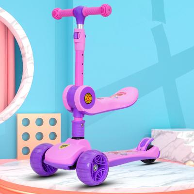 China New style cheap adjustable scooter custom made child adjustable height handlebar kids scooter foldable kids scooter for sale