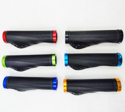 China Wholesale Customized Comfortable Colorful Bicycle Handle Grip Rubber Handlebars for sale