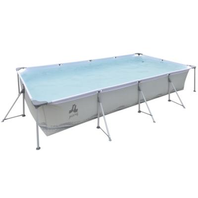 China Jilong Avenli 17723 Rectangular Steel Frame Pool Stainless Steel Swimming Pool 394cm x 207cm x 80cm for sale