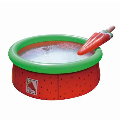 China Jilong Avenli 17758 Watermelon 3D Round Jet Pool Inflatable Water Pool For Kids 175cm x 62cm for sale