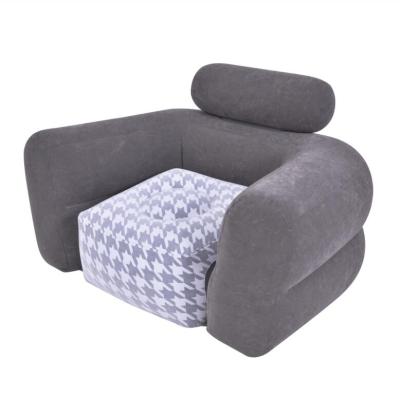 China Jilong 27493 Modern Foldable Living Room Inflatable Sofas Luxury Armchair for sale