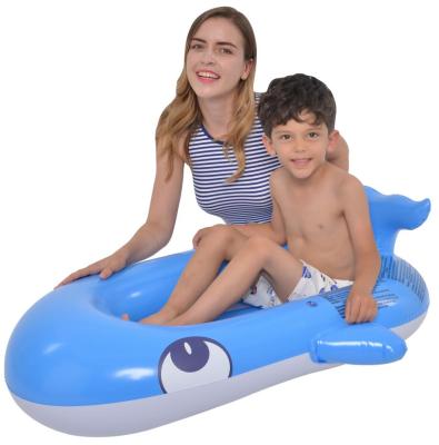 China 2 inner tube for extra safety Jilong 37594 whale kids inflatable plastic boats for swimming pool for sale