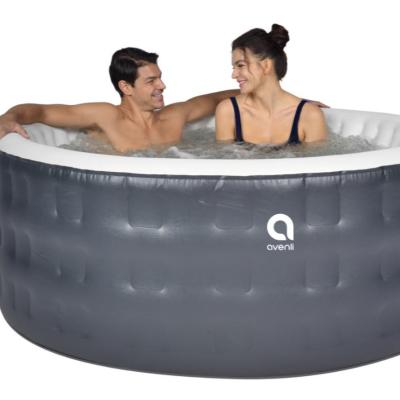 China Jilong Avenli 17624 new style large inflatable hot tub wholesale high quality modern spa pool inflatable swimming spa for sale