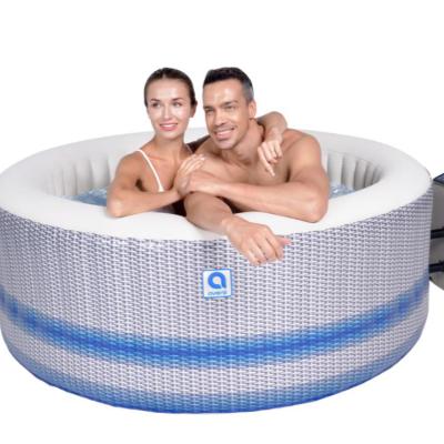 China Durable Hot Selling Hot Sale Inflatable Bubble Massage Spa Portable Pool Tub Bath For Water for sale