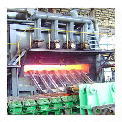 China Building Material Shops Hot Sales 130T/h Energy Saving Gas Induction Electric Heating Furnace for sale