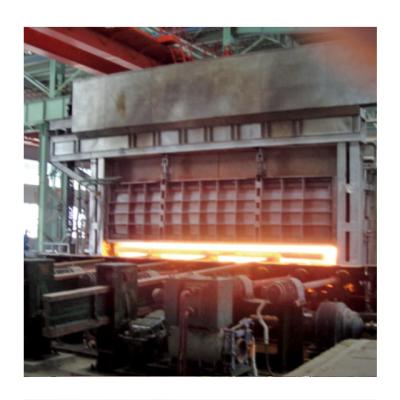 China Heating Billet Reheating Steel Billet Induction Push Type Continuous Heating Furnace For Rolling Mill Line for sale