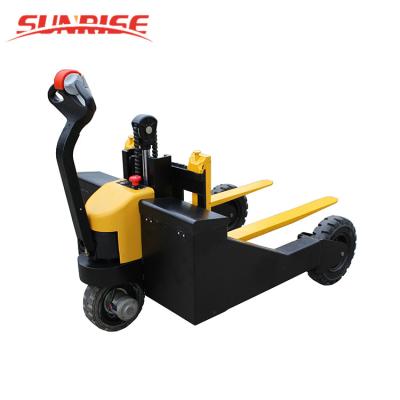 China Factory Use 2000kg Electric Rough Terrain Pallet Truck For Material Handing 100*25mm for sale