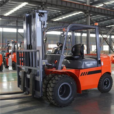 China Garment Shops Diesel Engine Heli Forklift Truck 5 Ton Diesel Forklift With 1 Year Warranty for sale