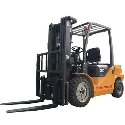 China Construction worksÂ   FD30 3ton diesel forklift with cheap price for sale